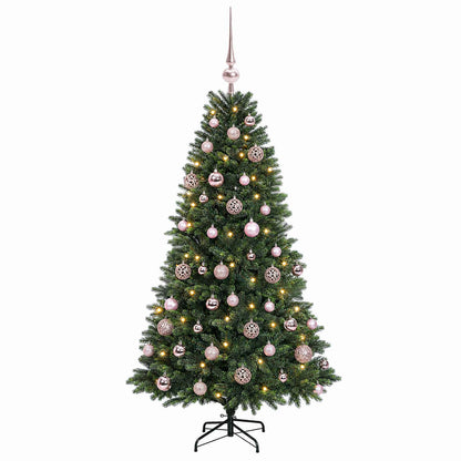 Artificial Christmas Tree with Bauble 120 cm 150 LEDs