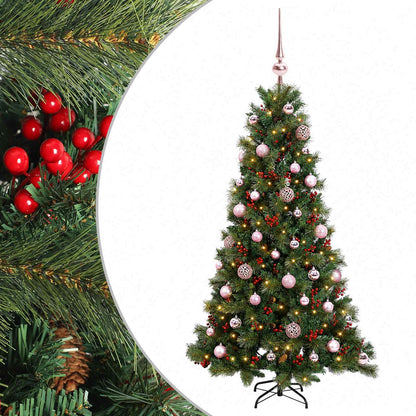 Artificial Christmas Tree with Bauble 150 cm 150 LEDs