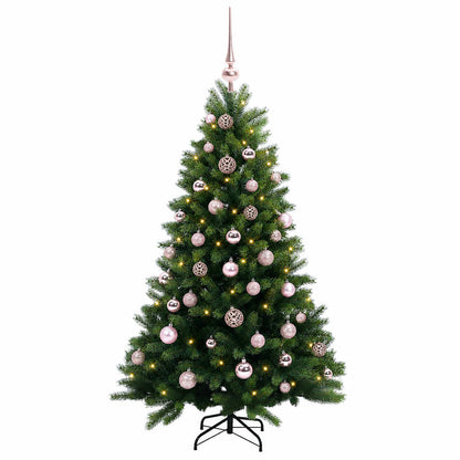 Artificial Christmas Tree with Bauble 150 cm 150 LEDs