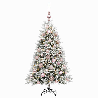 Artificial Christmas Tree with Bauble 120 cm 150 LEDs