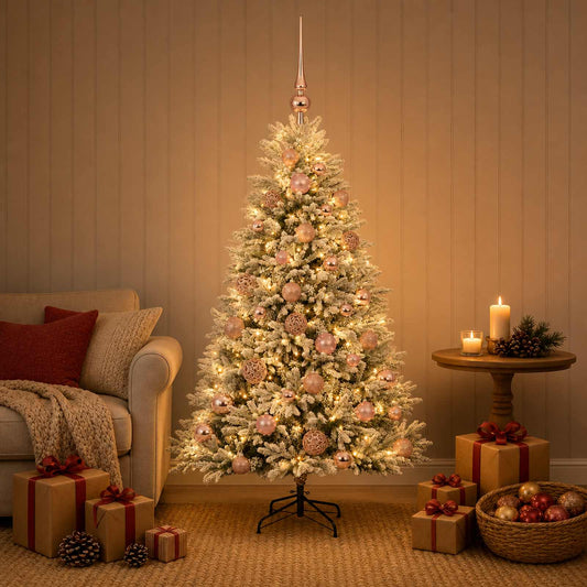 Artificial Christmas Tree with Bauble 120 cm 150 LEDs