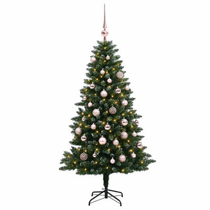 Artificial Christmas Tree with Bauble 120 cm 150 LEDs