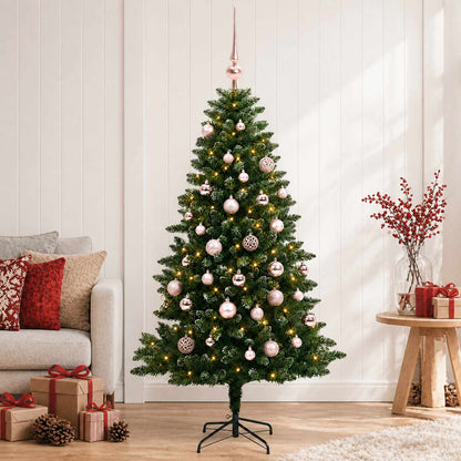 Artificial Christmas Tree with Bauble 150 cm 150 LEDs