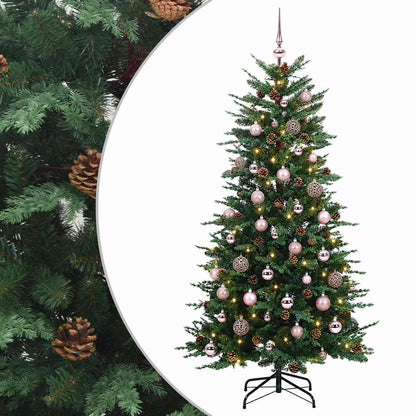 Artificial Hinged Christmas Tree 120 cm 150 LEDs Warm White