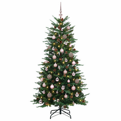 Artificial Hinged Christmas Tree 120 cm 150 LEDs Warm White