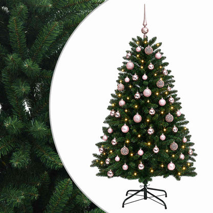Artificial Christmas Tree Mid-green with Ornament 120 cm