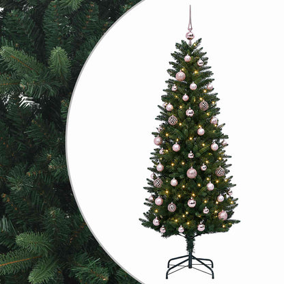 Artificial Christmas Tree with Bauble 120 cm 150 LEDs