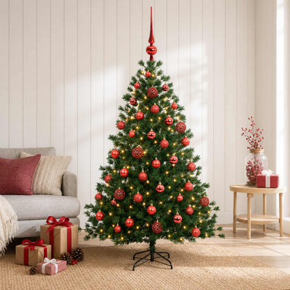 Artificial Christmas Tree with Bauble 120 cm 150 LEDs
