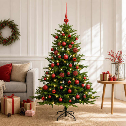 Artificial Christmas Tree with Bauble 120 cm 150 LEDs