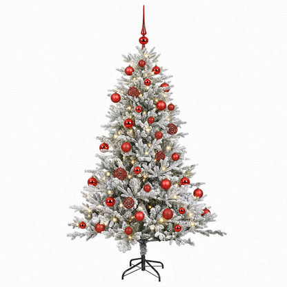 Artificial Christmas Tree with Bauble 120 cm 150 LEDs