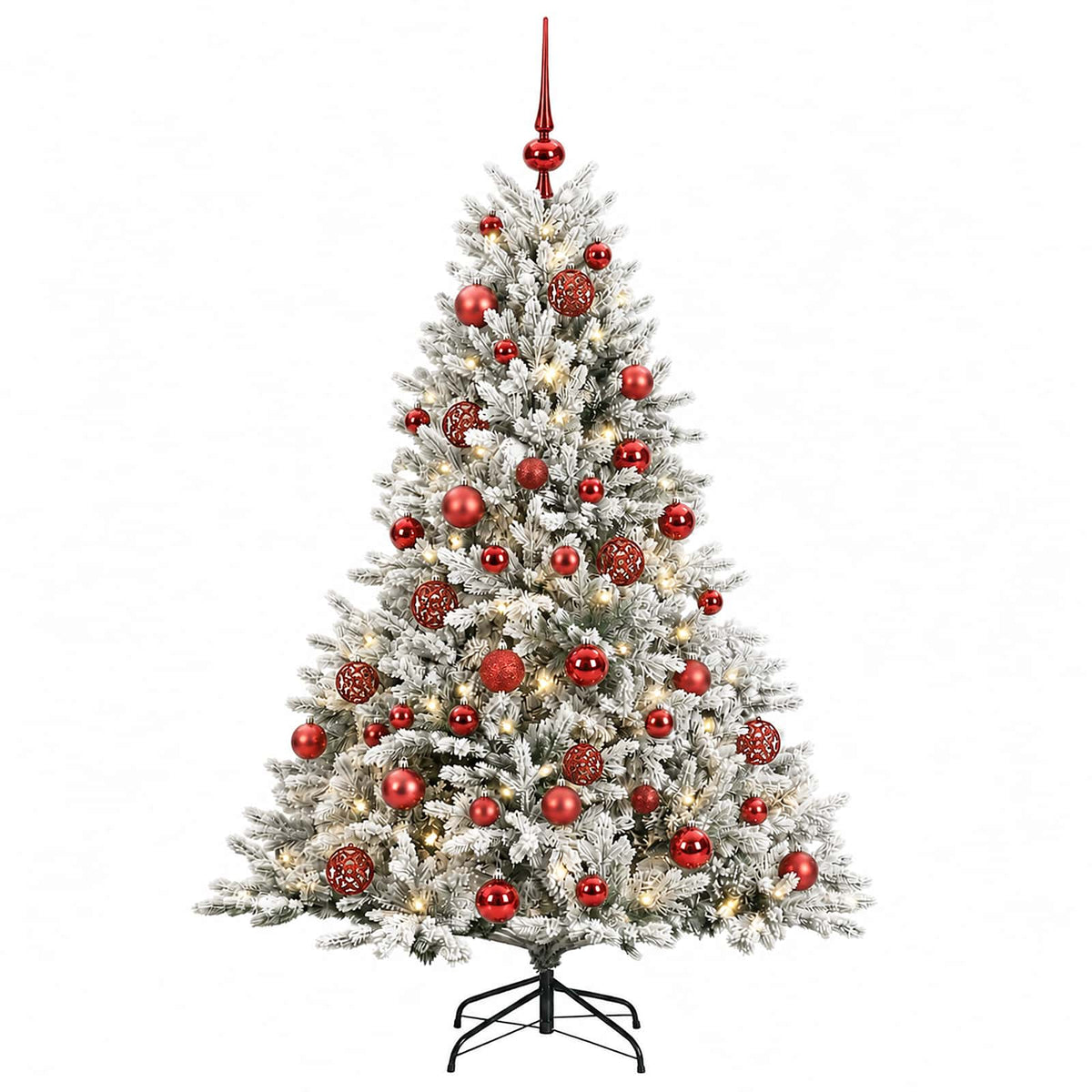 Artificial Christmas Tree with Bauble 120 cm 150 LEDs