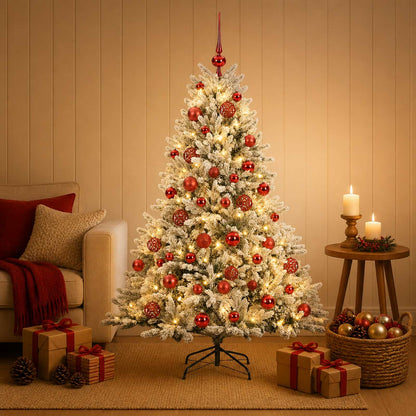 Artificial Christmas Tree with Bauble 120 cm 150 LEDs