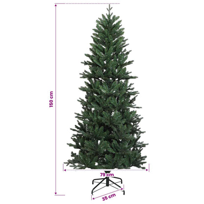 Artificial Christmas Tree with Bauble 150 cm 150 LEDs