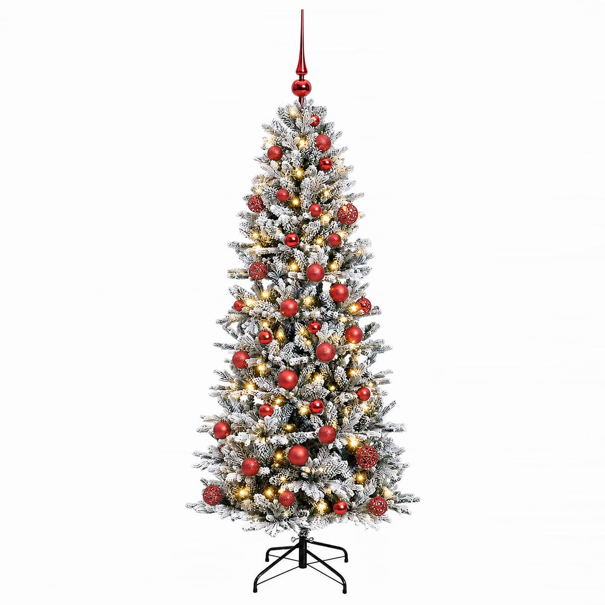 Artificial Christmas Tree with Bauble 120 cm 150 LEDs