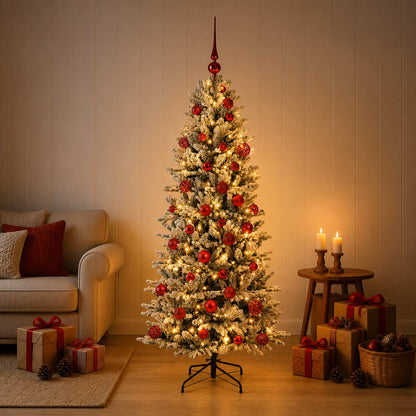 Artificial Christmas Tree with Bauble 120 cm 150 LEDs