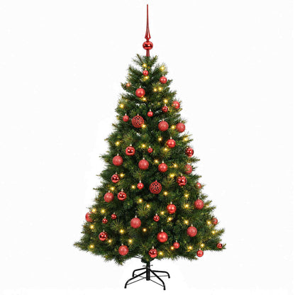 Artificial Christmas Tree with Bauble 120 cm 150 LEDs