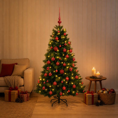 Artificial Christmas Tree with Bauble 120 cm 150 LEDs