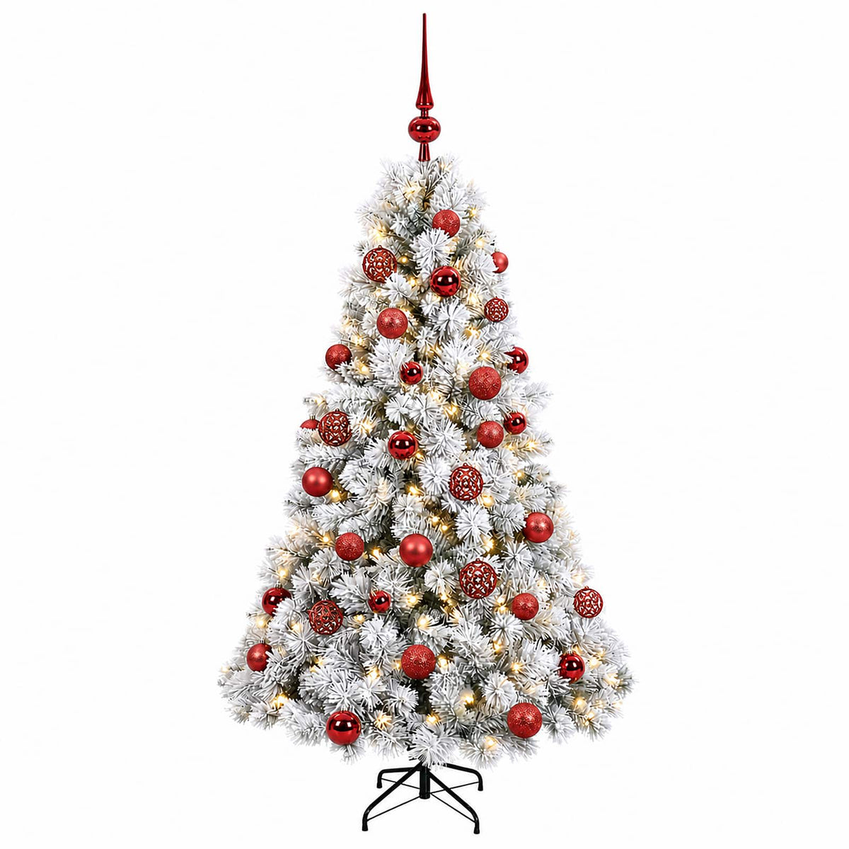 Artificial Christmas Tree with Bauble 120 cm 150 LEDs