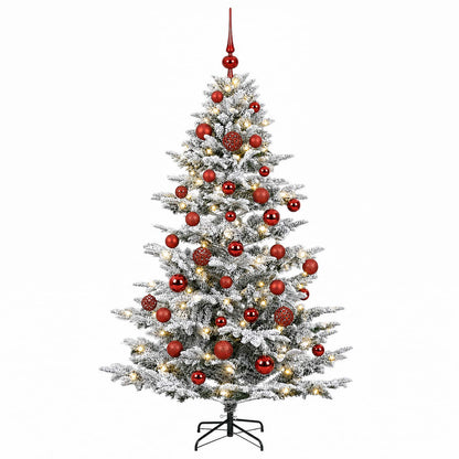 Artificial Christmas Tree with Bauble 120 cm 150 LEDs