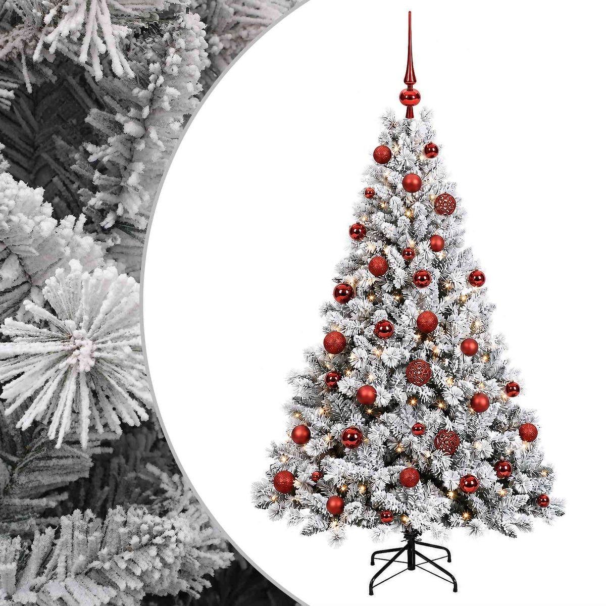 Artificial Christmas Tree with Bauble 120 cm 150 LEDs