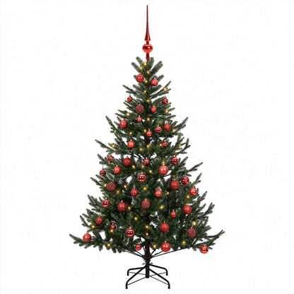 Artificial Christmas Tree with Bauble 150 cm 150 LEDs
