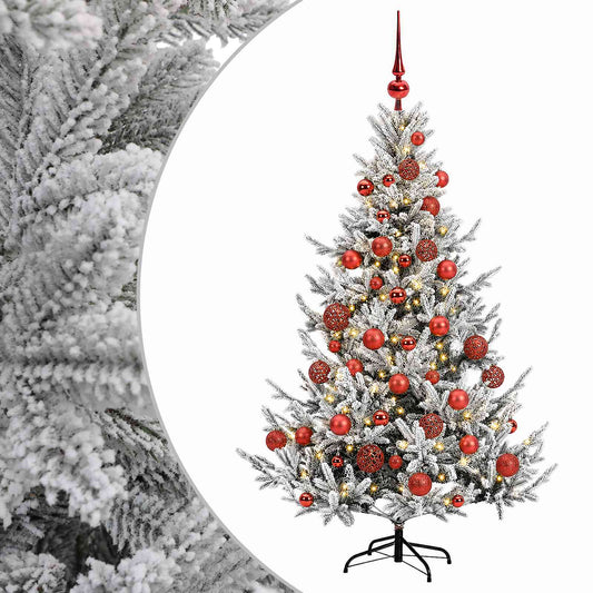Artificial Christmas Tree with Bauble 120 cm 150 LEDs