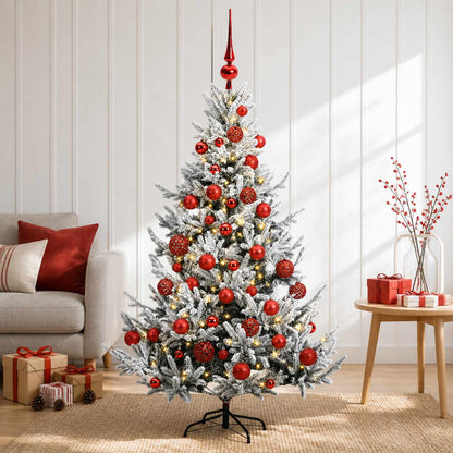 Artificial Christmas Tree with Bauble 150 cm 150 LEDs