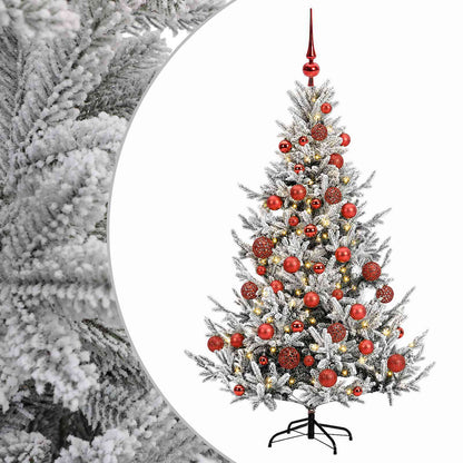 Artificial Christmas Tree with Bauble 150 cm 150 LEDs