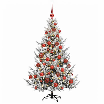 Artificial Christmas Tree with Bauble 150 cm 150 LEDs