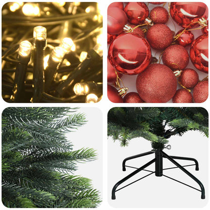 Artificial Christmas Tree with Bauble 120 cm 150 LEDs
