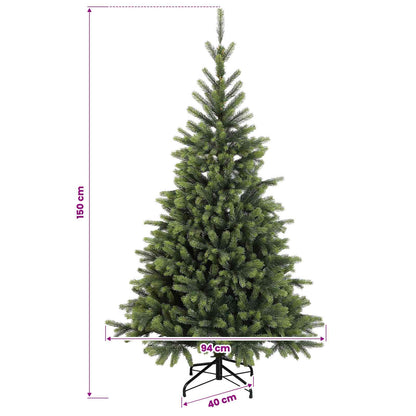 Artificial Christmas Tree with Bauble 150 cm 150 LEDs