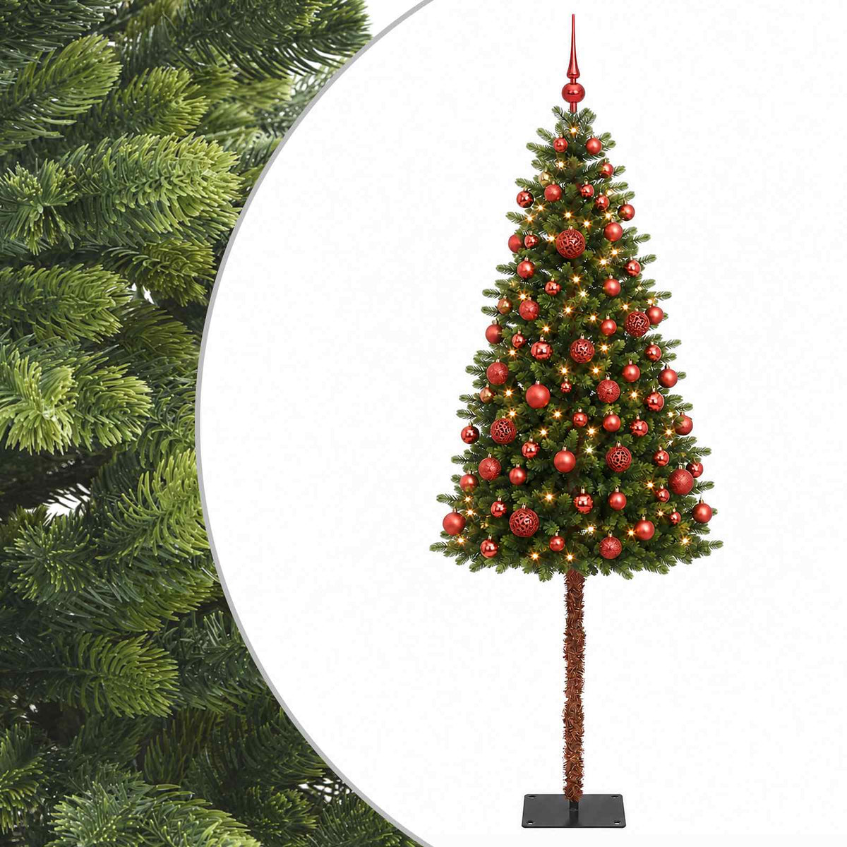 Artificial Christmas Tree with Bauble 120 cm 150 LEDs