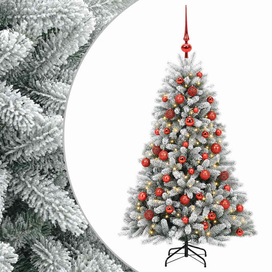 Artificial Christmas Tree with Bauble 150 cm 150 LEDs