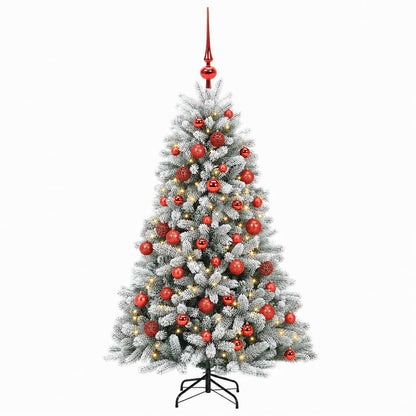 Artificial Christmas Tree with Bauble 150 cm 150 LEDs