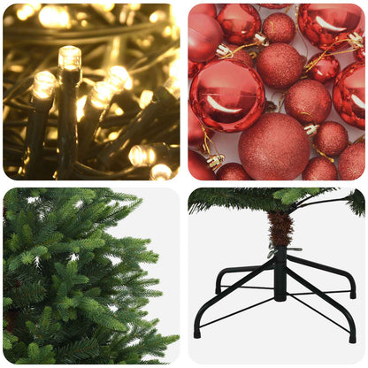Artificial Christmas Tree with Bauble 120 cm 150 LEDs