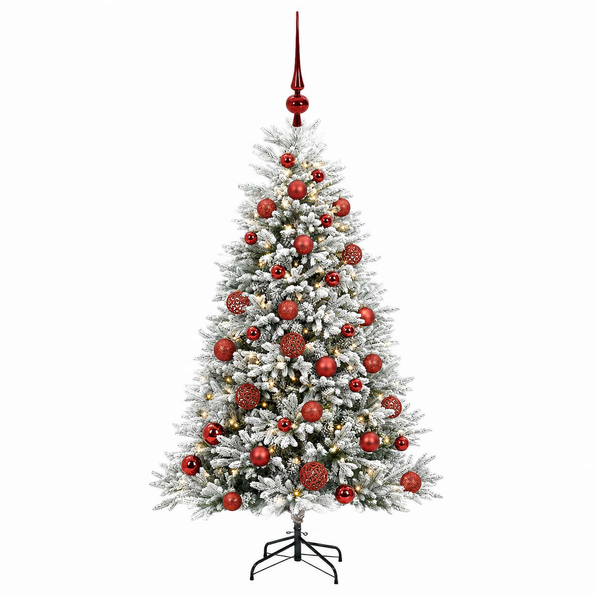 Artificial Christmas Tree with Bauble 120 cm 150 LEDs