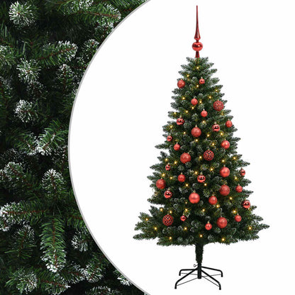 Artificial Christmas Tree with Bauble 150 cm 150 LEDs