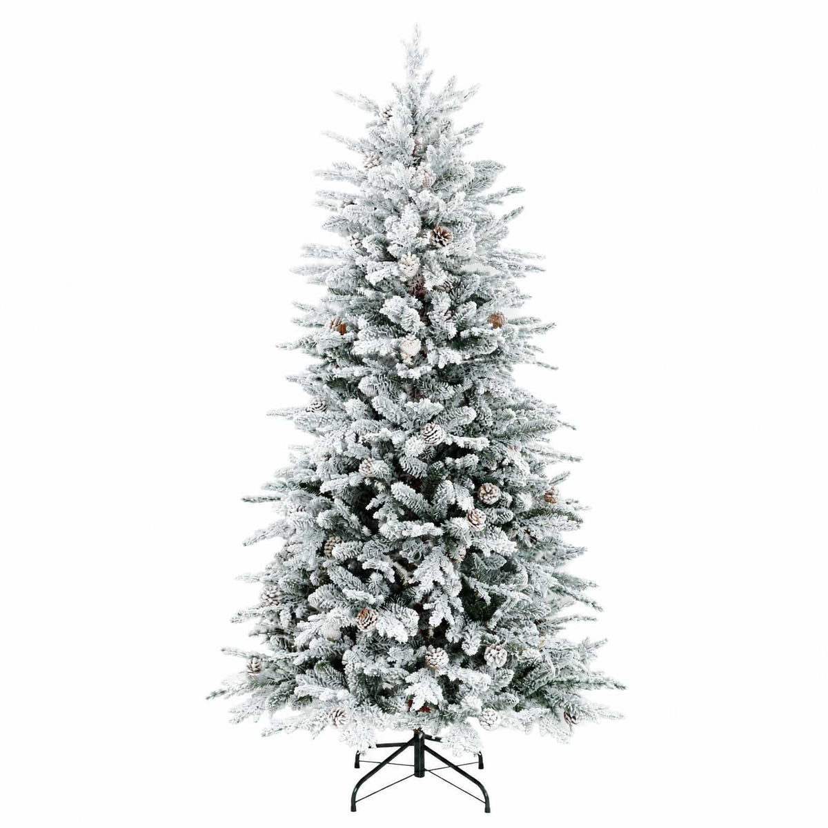 Artificial Hinged Christmas Tree 150 cm 150 LEDs Warm White