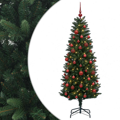 Artificial Christmas Tree with Bauble 150 cm 150 LEDs