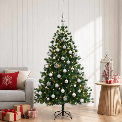 Artificial Christmas Tree with Bauble 150 cm 150 LEDs