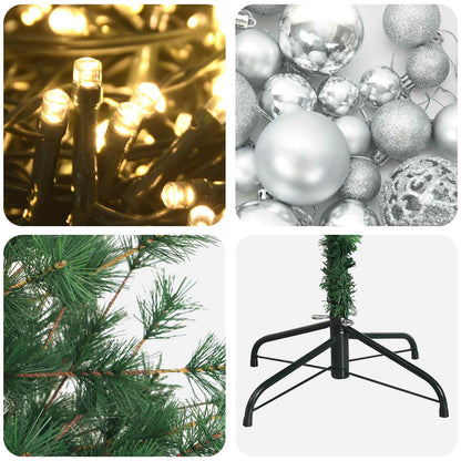 Artificial Christmas Tree with Bauble 150 cm 150 LEDs
