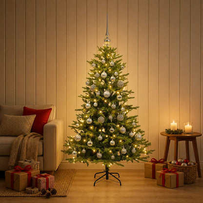 Artificial Christmas Tree with Bauble 120 cm 150 LEDs