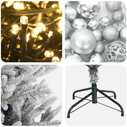 Artificial Christmas Tree with Bauble 120 cm 150 LEDs