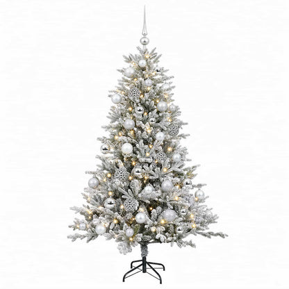 Artificial Christmas Tree with Bauble 120 cm 150 LEDs