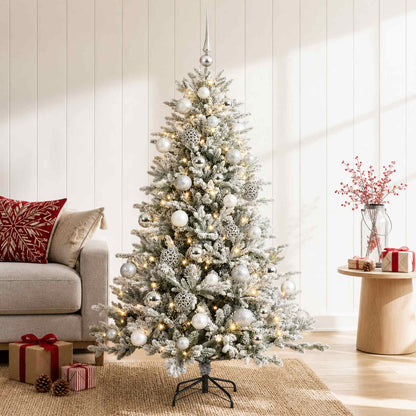 Artificial Christmas Tree with Bauble 120 cm 150 LEDs