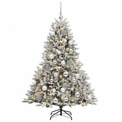Artificial Christmas Tree with Bauble 120 cm 150 LEDs