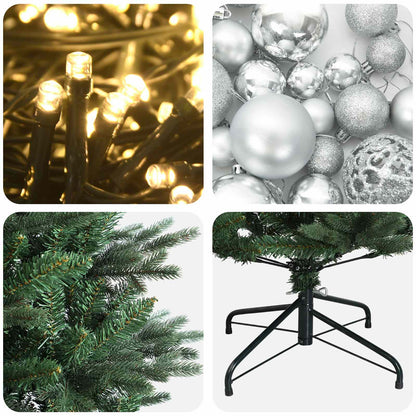 Artificial Christmas Tree with Bauble 120 cm 150 LEDs