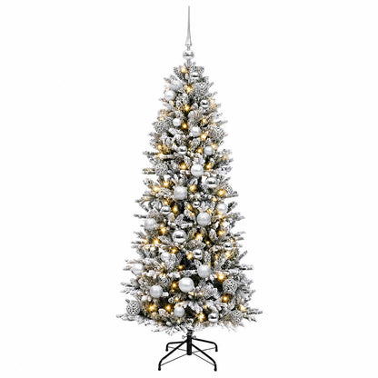 Artificial Christmas Tree with Bauble 120 cm 150 LEDs