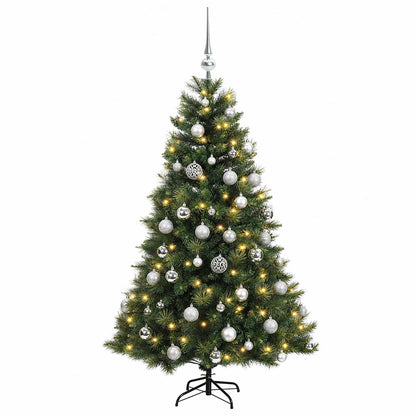 Artificial Christmas Tree with Bauble 120 cm 150 LEDs