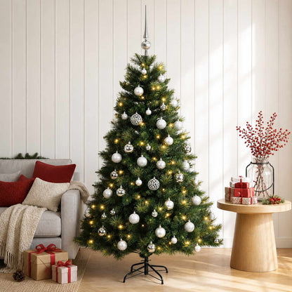 Artificial Christmas Tree with Bauble 120 cm 150 LEDs